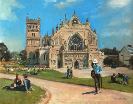 "Exeter Cathedral" 46 x 36cm
£495 framed £425 unframed