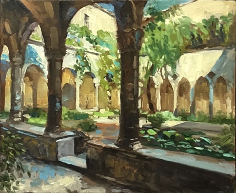 "Cloisters in Sorrento"