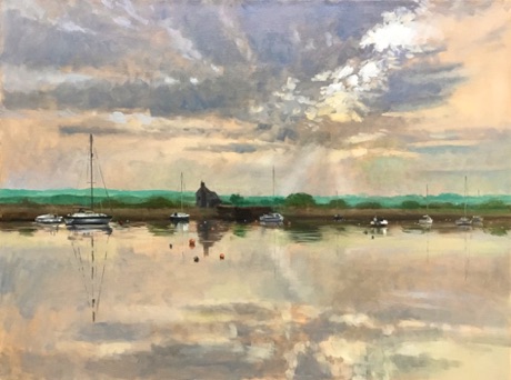 "Topsham Meditation" 80 x 60cm
£695 framed £625 unframed