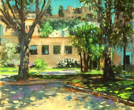 "Cassis Sunshine" 30 x 25cm
£350 framed £295 unframed