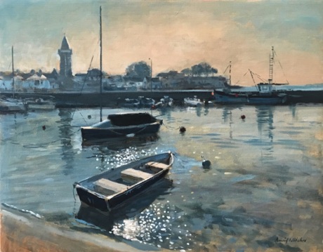 "Early Evening Lympstone" 46 x 36cm
£495 framed £425 unframed SOLD