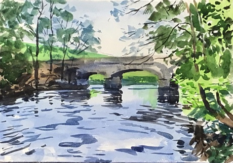 Dartmoor Bridge
34 x 24cm