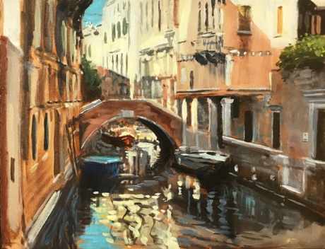 "Rio di Ca Widman, Venice" 46 x 36cm
£495 framed £425 unframed