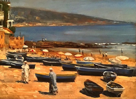 "Taghazout, Morocco" 46 x 36cm
£495 framed £425 unframed