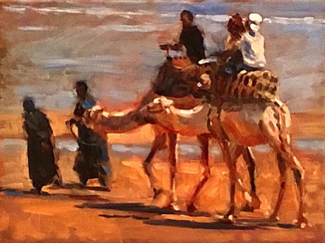"Camel Ride" SOLD